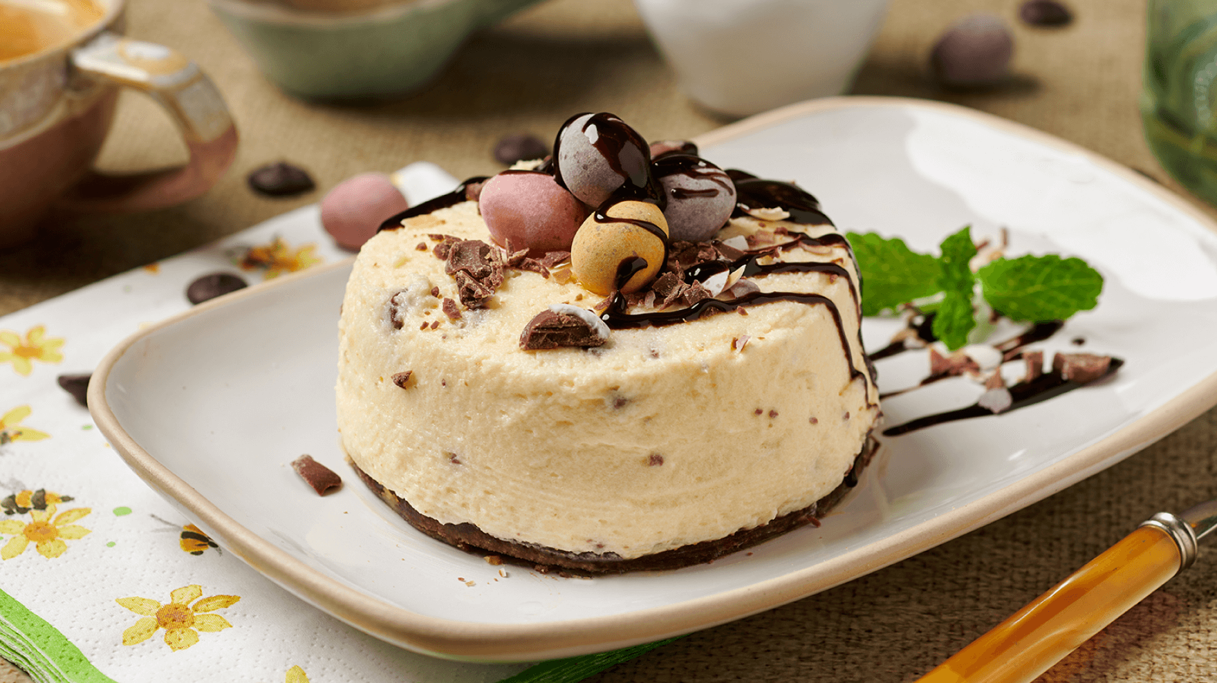 Easter Egg Cheesecake