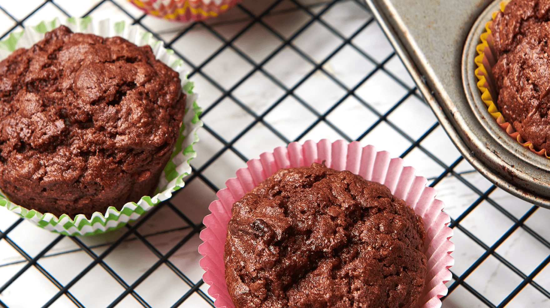 Chocolate Sweet Potato Muffins