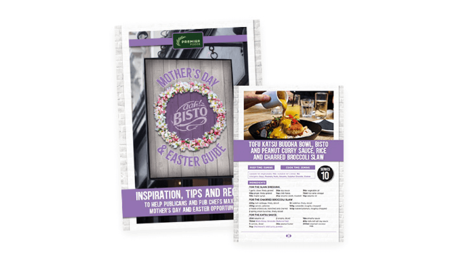 Bisto Mother's Day and Easter Guide for Pub Chefs