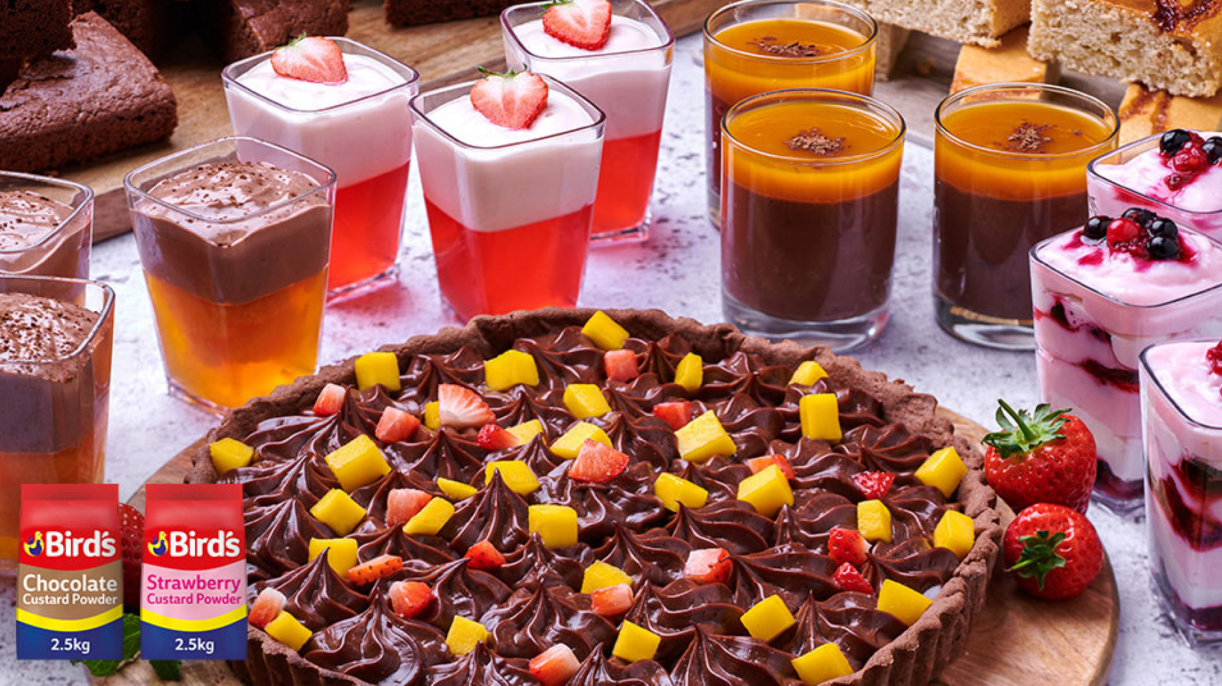 Bird’s launches a first for foodservice with new flavoured custard powder