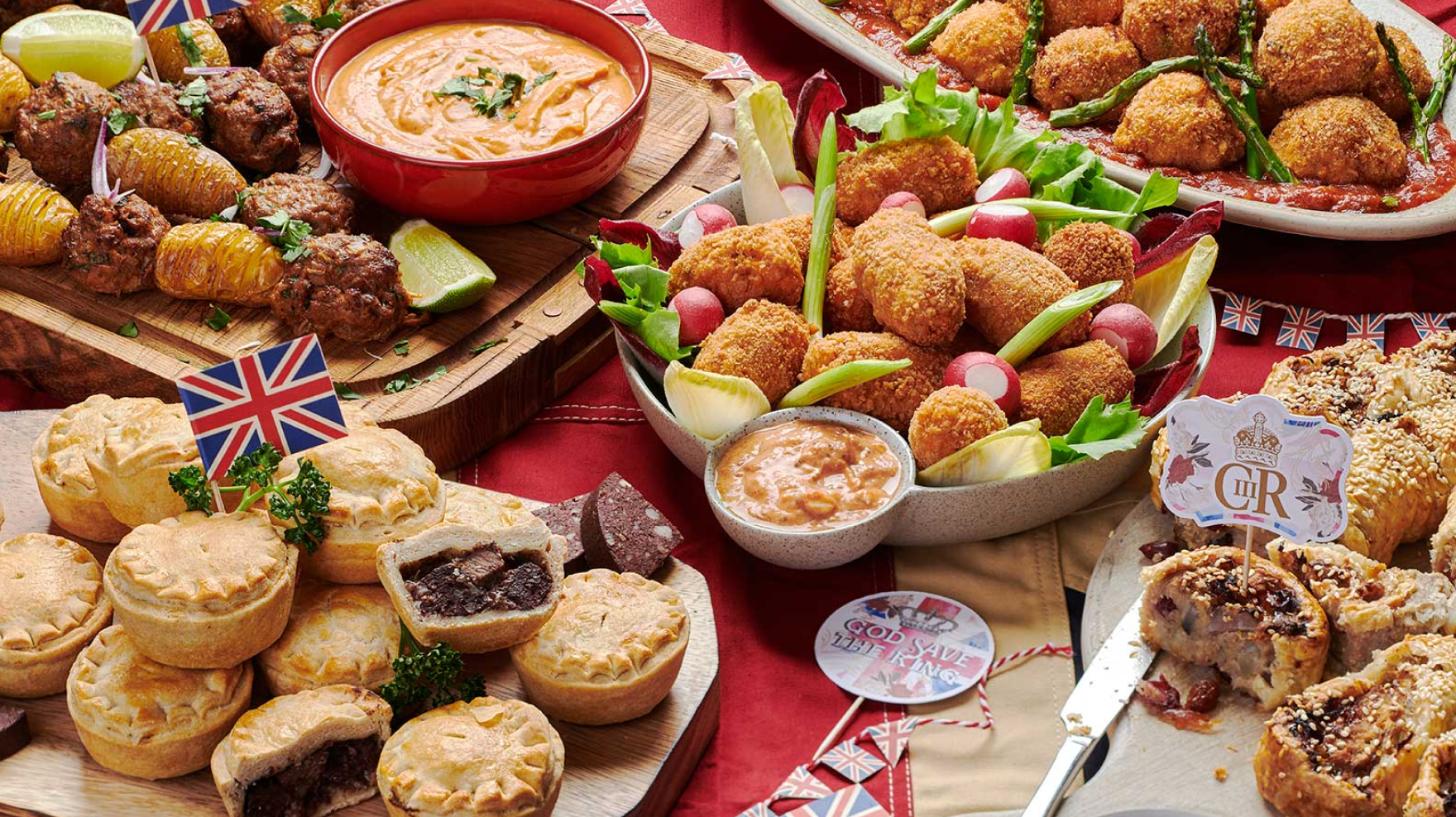 Premier Foods Foodservice creates a range of recipes fit for the new King