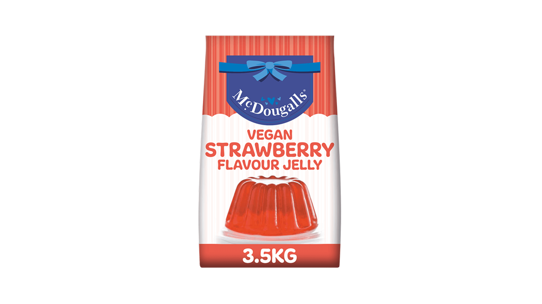 Vegan Strawberry Flavour Jelly 3.5kg