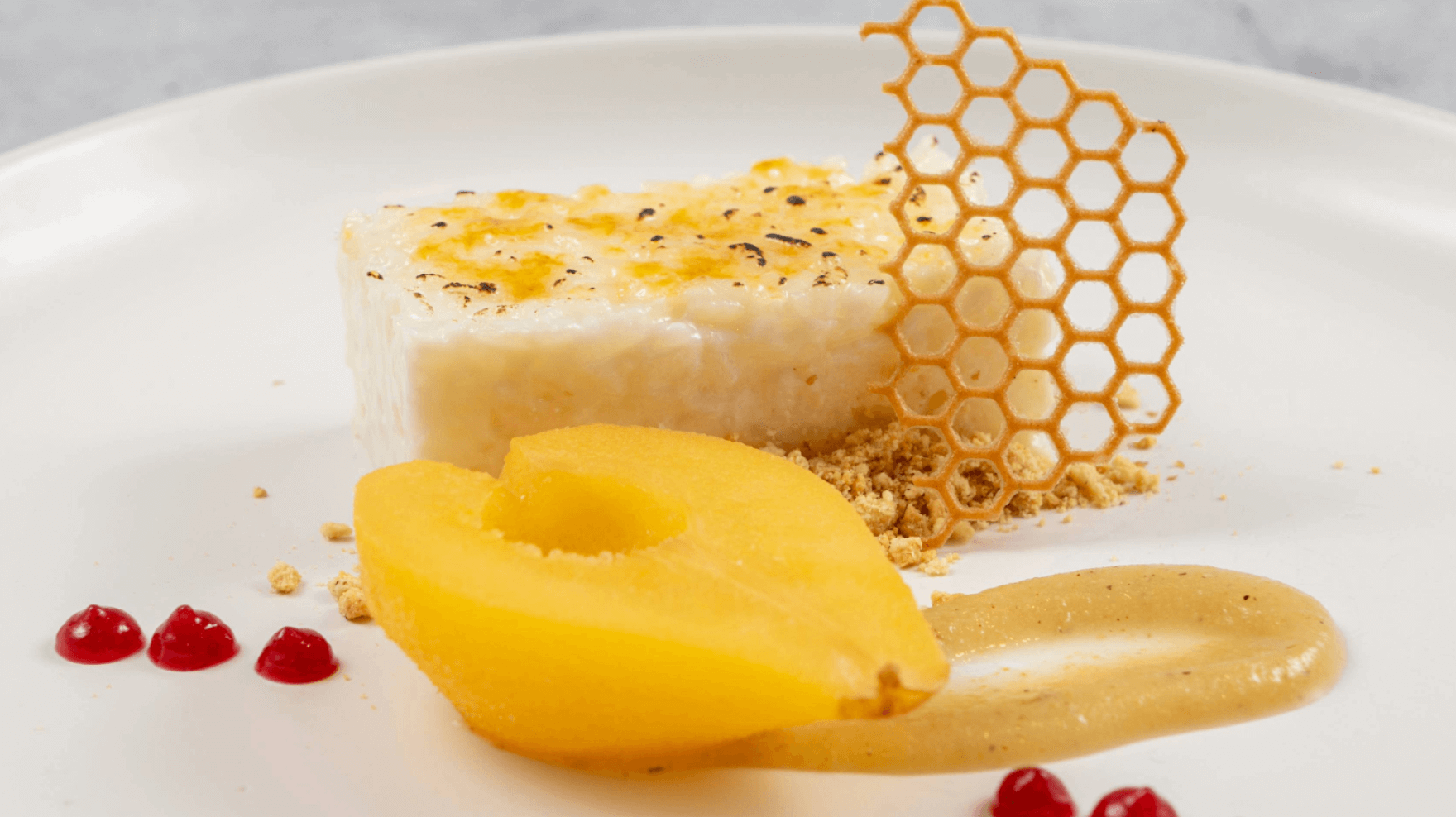 Glazed Pear Conde Blackberry Gel