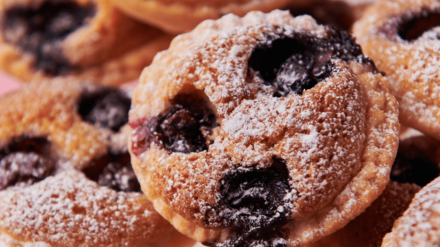 Individual Blueberry Almond Tart