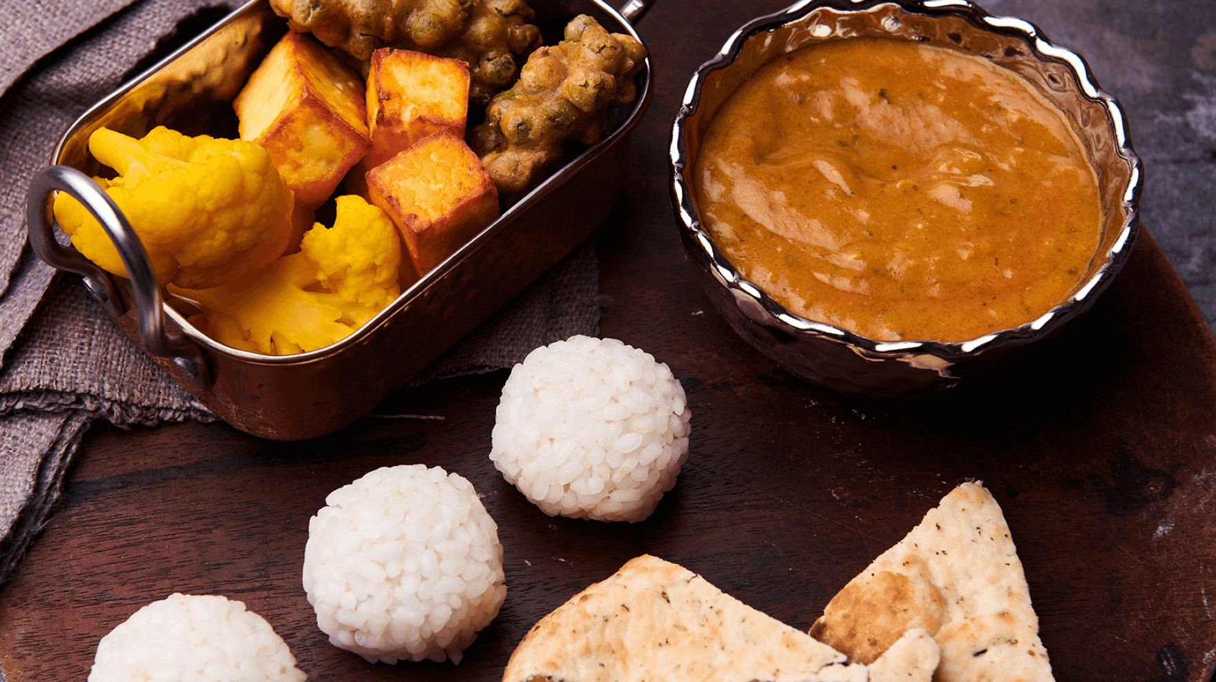 Cauliflower Paneer Pea Tikka Masala