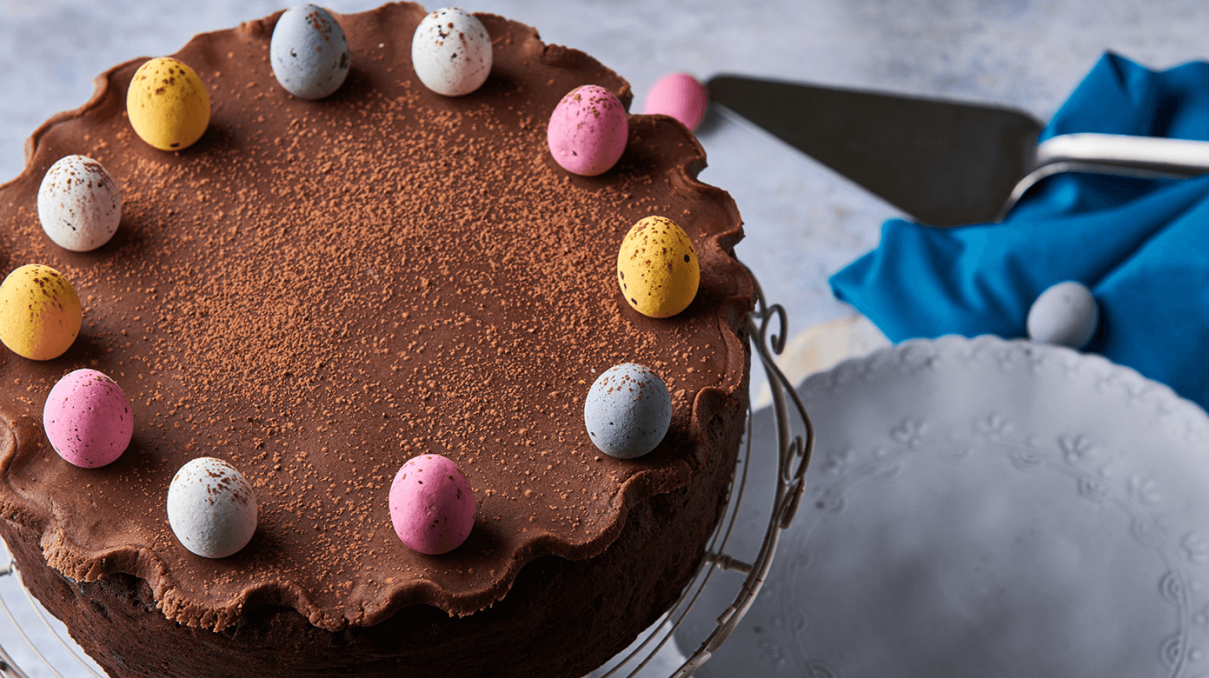 Chocolate Simnel Cake
