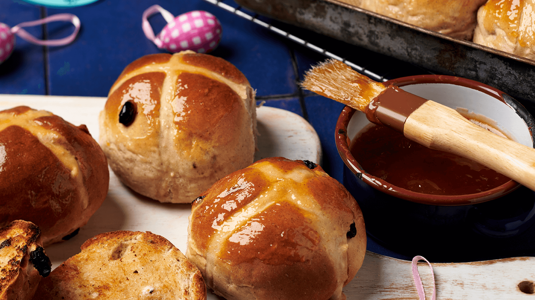 Chai Spice Hot Cross Buns