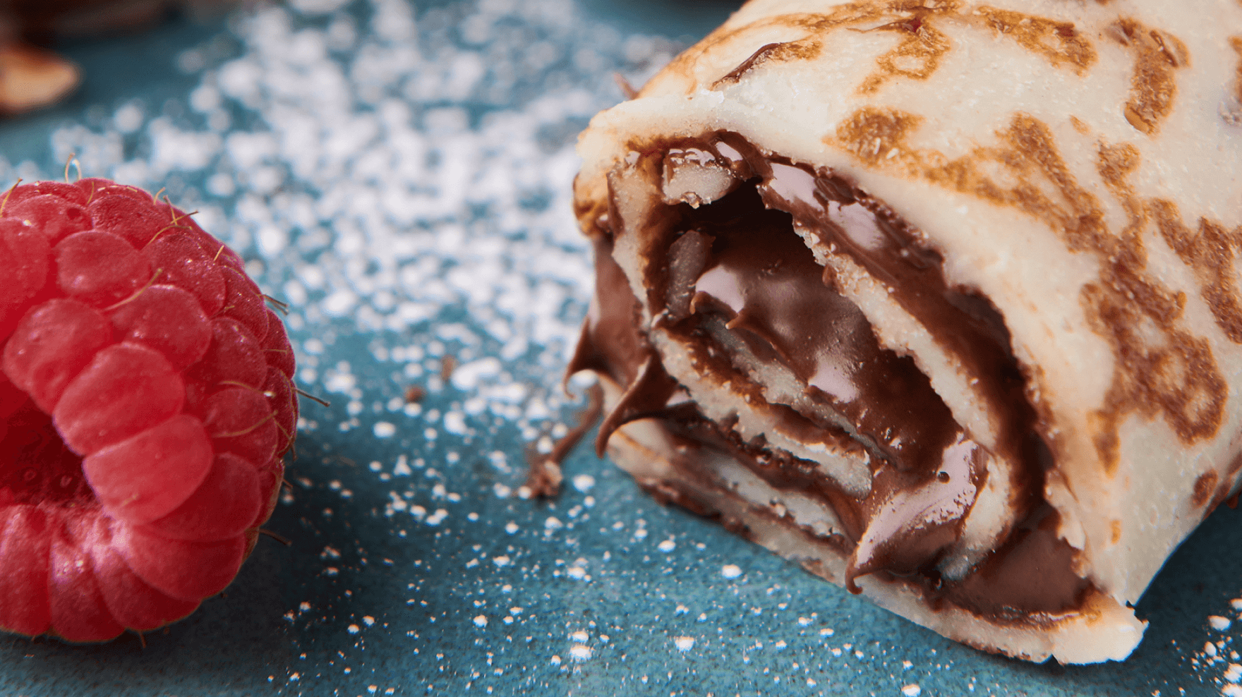 Chocolate Pancake Pinwheels