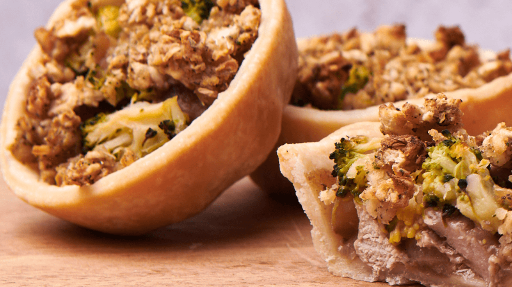 Pork Apple Stuffing Pie