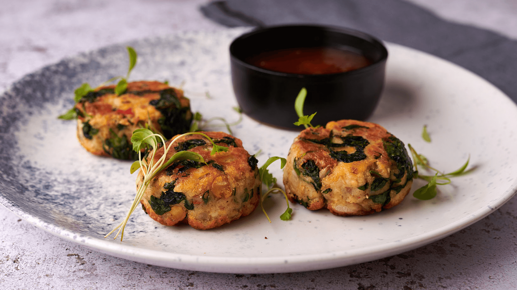 Indian Spiced Vegetable and Potato Cake