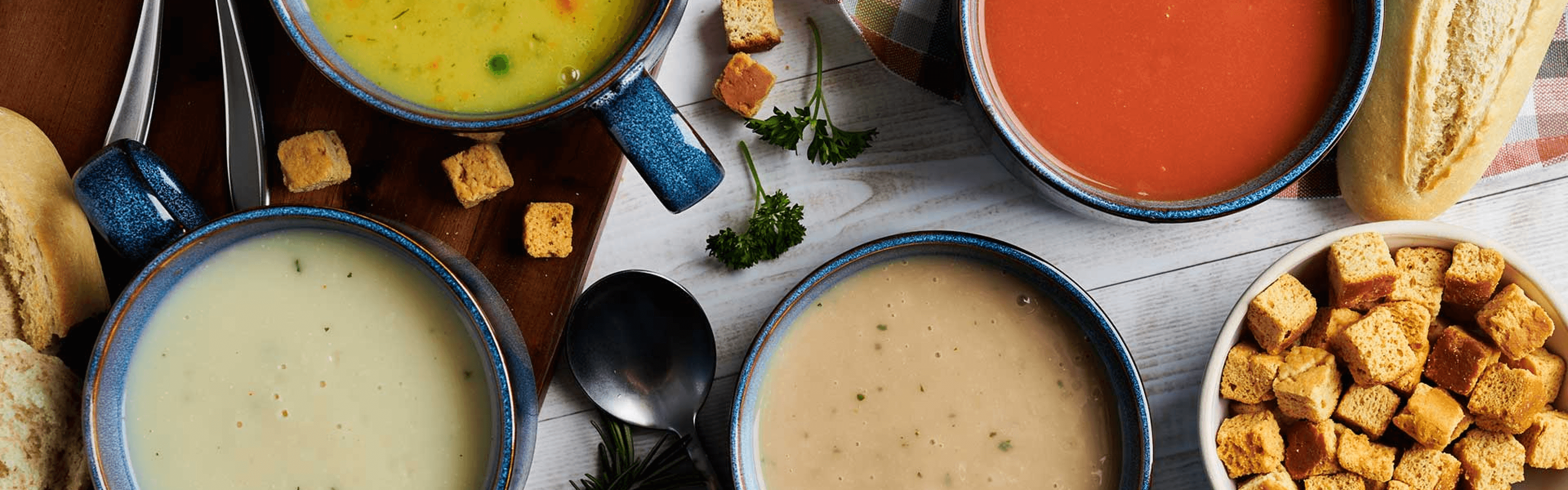 Collection of soups