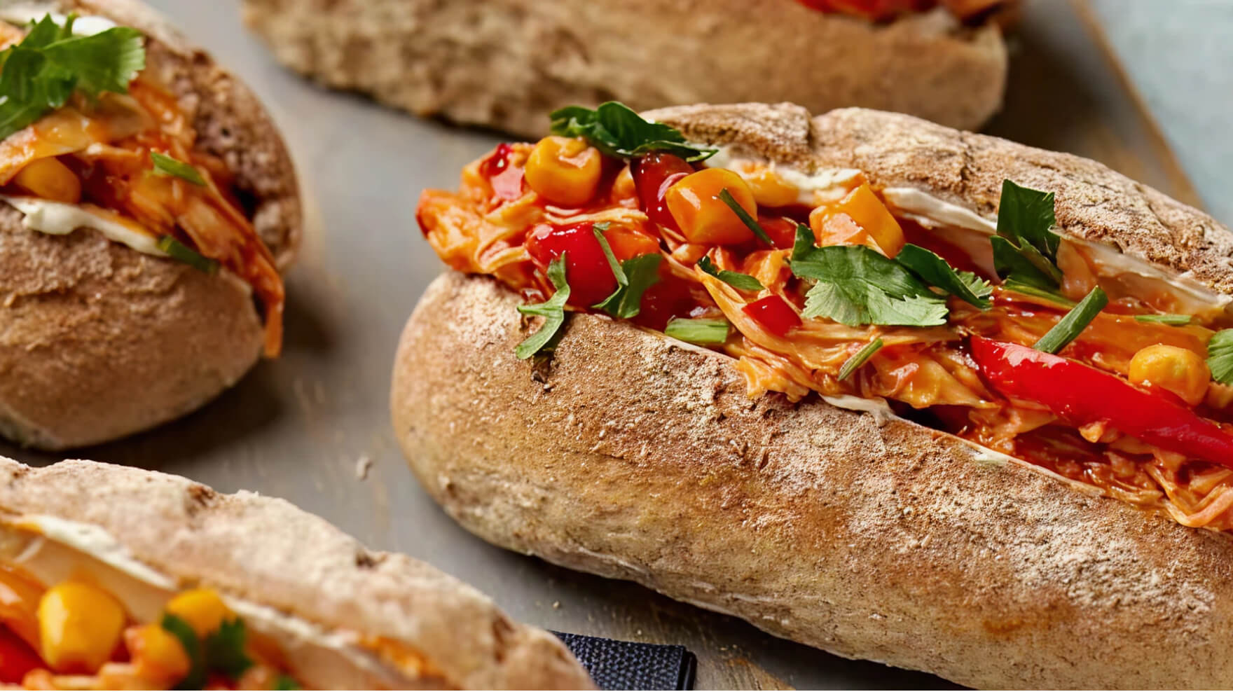 Thai Sweet Chilli Chicken Sub Roll