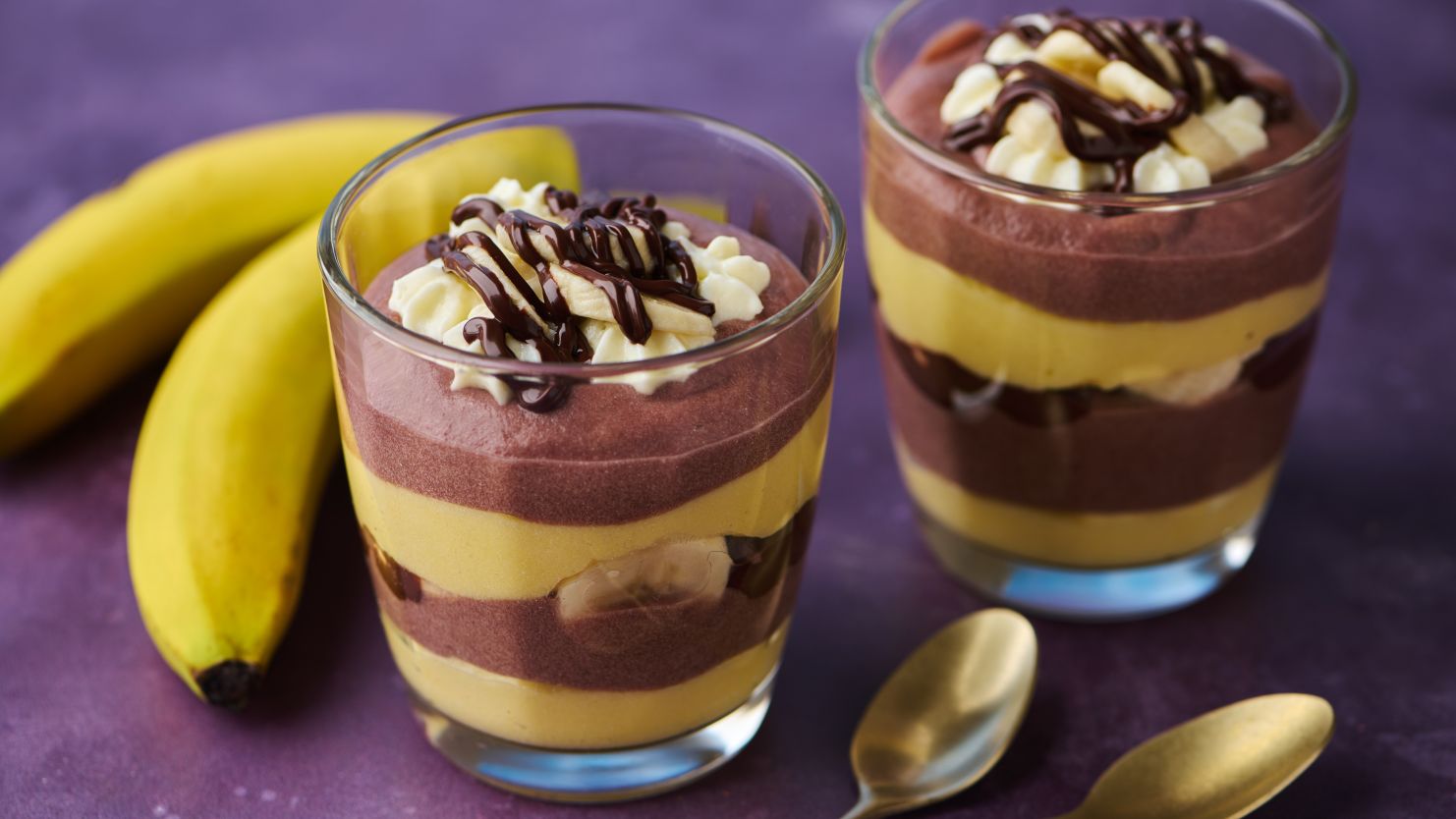 Banana & chocolate Angel Delight